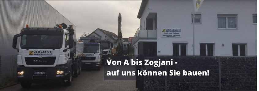 Z Zogjani GmbH Bauunternehmen – Bild