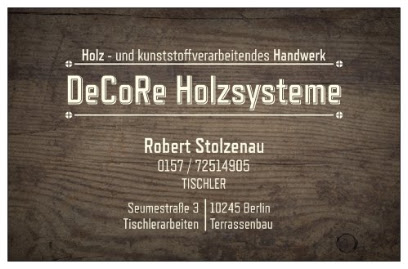 Robert Stolzenau Holzsysteme