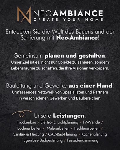 Neo Ambiance GmbH - Bauunternehmen - Badsanierung & Komplettsanierung Berlin Spandau