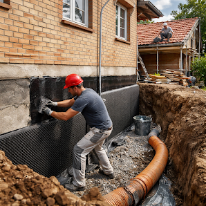 Dachdecker Kellerabdichtung Kellersanierung Arbeiten rund ums Haus – Bild
