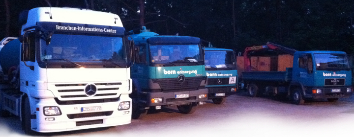 Born Entsorgung, Beton, Container – Bild