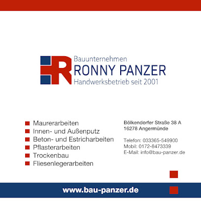 Bauunternehmen Ronny Panzer