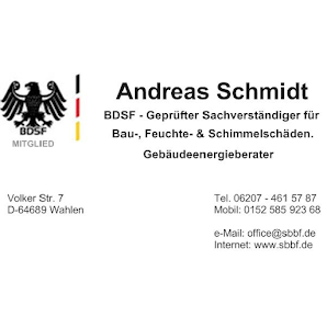 Baugutachter und Energieberater A. Schmidt. Hauskaufberatung – Bild