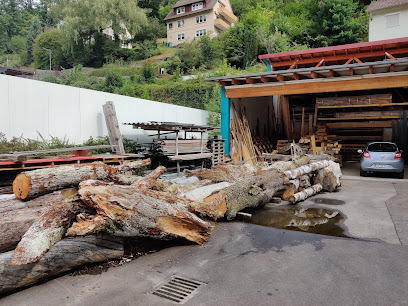 Zimmerei Lauble mit Mobilsägewerk