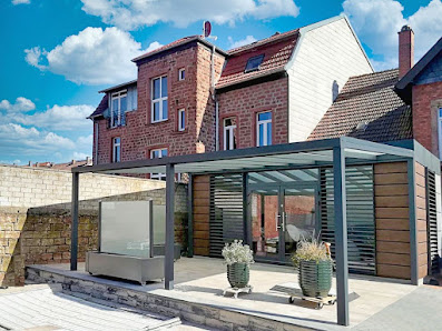 HSP Terrassenüberdachung direkt vom Hersteller, Insektenschutz und Bauleistungen. – Bild