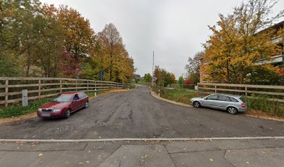 Baustellenzufahrt Neubau Schulzentrum Sallerner Berg