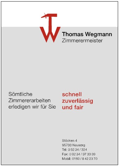 Zimmerei Thomas Wegmann