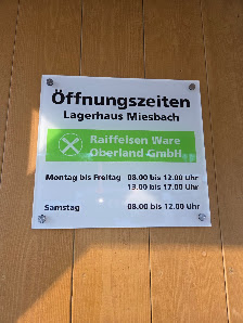 Raiffeisen Ware Oberland GmbH - Lagerhaus Miesbach – Bild