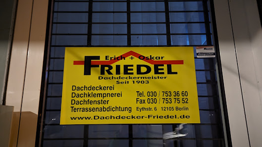 Erich + Oskar Friedel Dachdeckermeister GmbH & Co. KG – Bild
