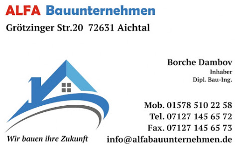 Alfa Bauunternehmen – Bild
