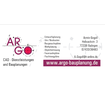 ARGO, CAD-DIENSTLEISTUNG UND BAUPLANUNGEN, Bauplanung, Feuerwehr,- Flucht und Rettungswegplanungen