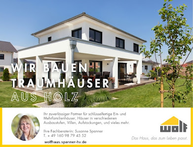 Hausbau I Planung I WOLF SYSTEM HAUS Vertriebsbüro I Susanne Spanner HV – Bild