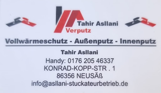 Tahir Asllani Verputz – Bild