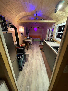 Bauwagen Tiny-House Gartenhaus Waldkindergarten Tiny-Haus – Bild