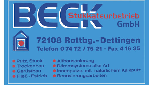 Stukkateurbetrieb Beck GmbH – Bild