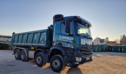 Klöppinger GmbH (Containerdienst, Erd- und Abbrucharbeiten, Recyling, Frischbeton)