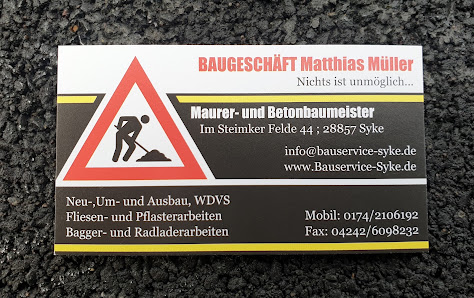 BAUGESCHÄFT Matthias Müller – Bild