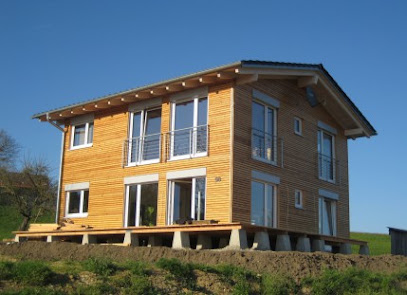 Fertighaus -Bio Holzmassivhaus -Holzhaus Huber