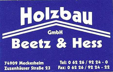 Holzbau Beetz und Heß GmbH – Bild