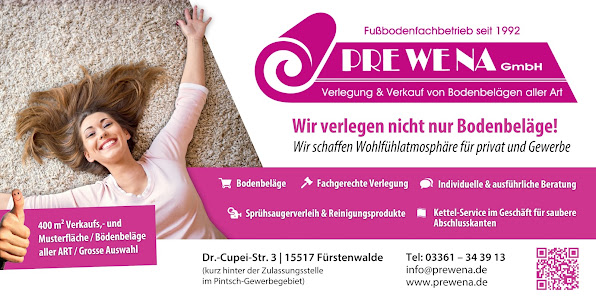 PREWENA GmbH | Verlegung & Verkauf von Bodenbelägen aller Art – Bild