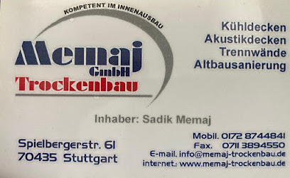 Memaj GmbH Trockenbau Stuttgart